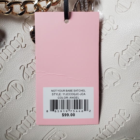 JUICY COUTURE angel not your babe satchel crossbody bag - Picture 9 of 9